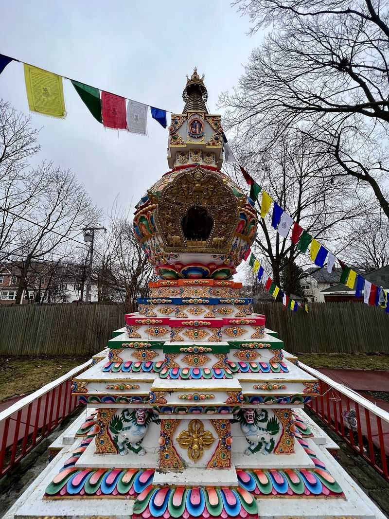 A Backyard Stupa Built For World Peace
