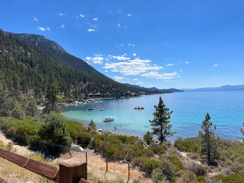 Hidden Beach Via Tahoe East Shore Trail, Incline Village, Nevada