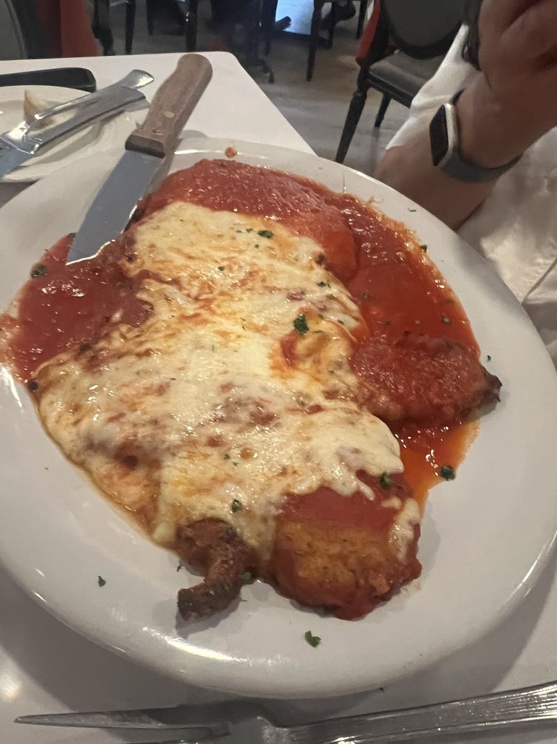 Chicken Parm Worthy Of Its Famous Reputation