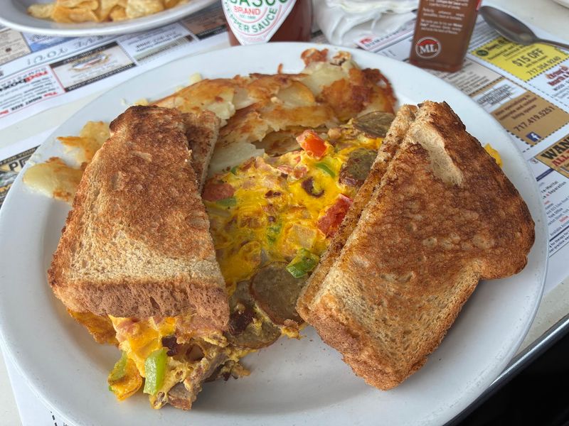 Scrapple, Gravy, And An Omelet Built Your Way