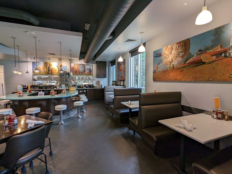 Robots On The Walls Make This Diner Feel Delightfully Different