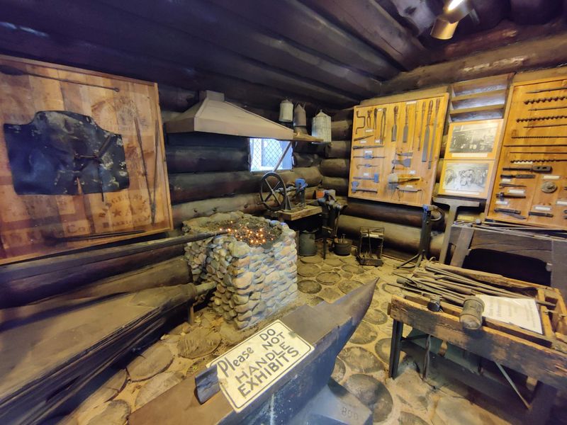 Sparks Fly At The Blacksmith Shop