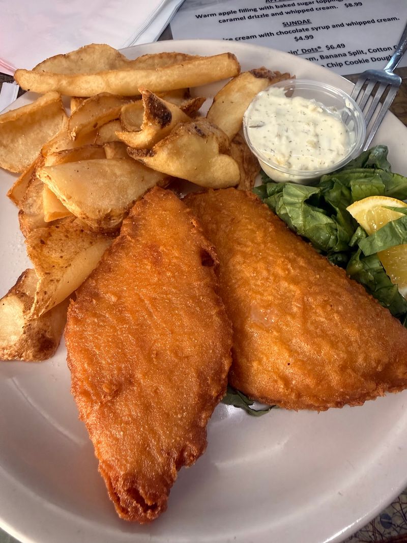 Sandwiches, Quesadillas, And A Giant Fish