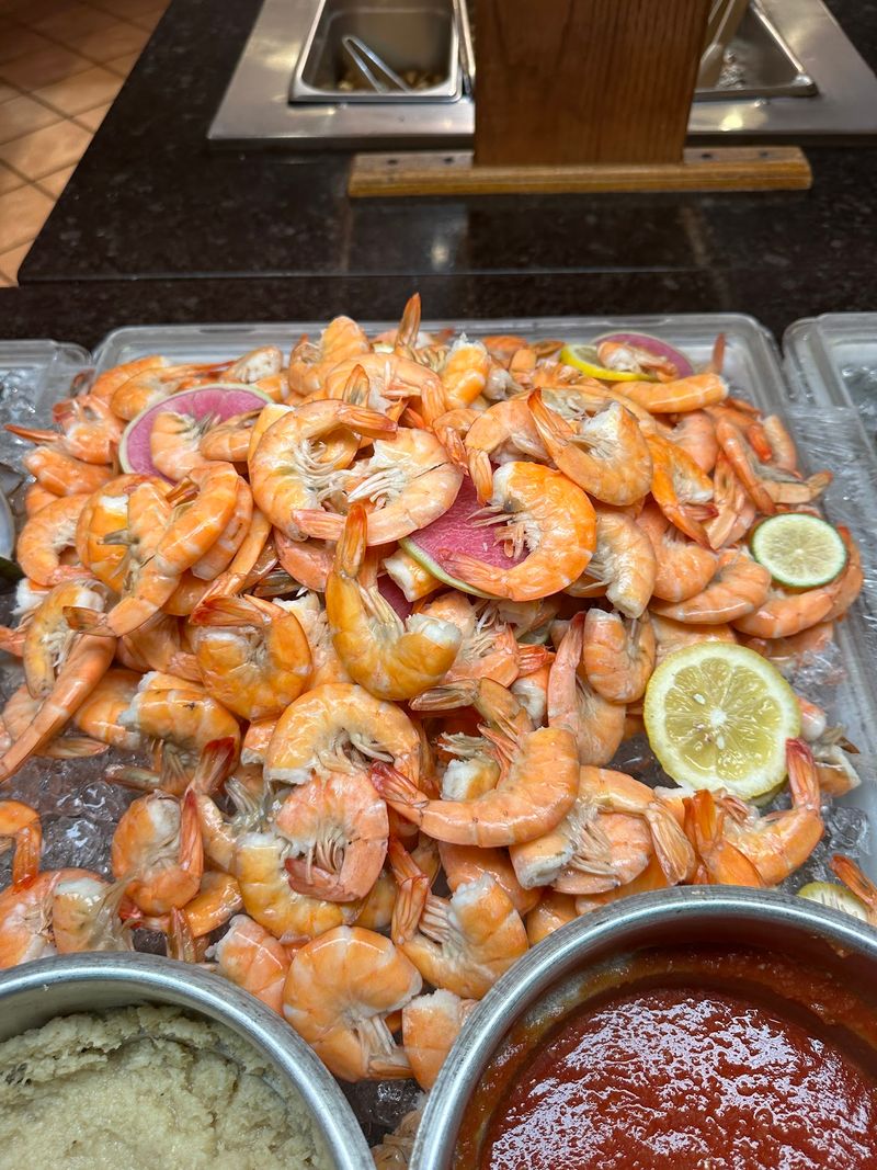 Shrimp, Oysters, And Scallops On Parade