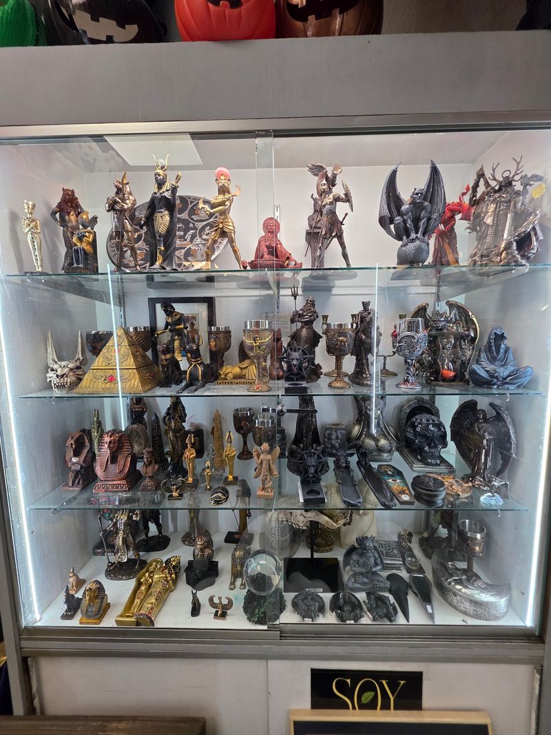 Gargoyles And Statues Ready To Guard Your Bookshelf