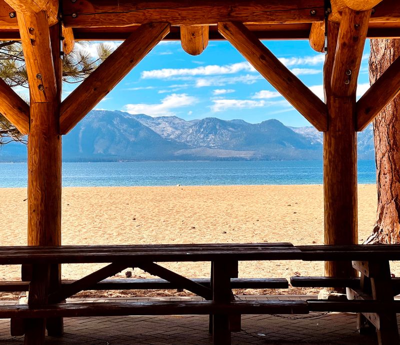 Nevada Beach Saves The Best View For Last