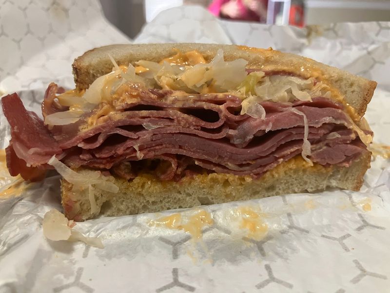 Reuben Magic Sliced Right Before Your Eyes