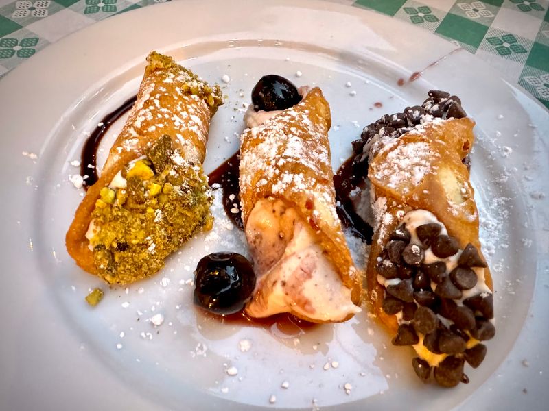 Save A Little Room Because Cannoli Are Calling