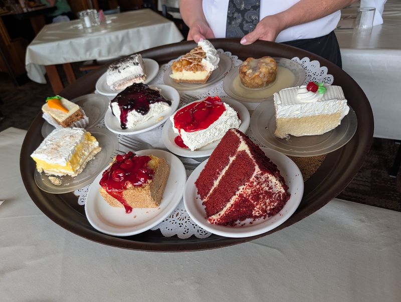 Save Room, Because The Dessert Case Steals The Whole Show