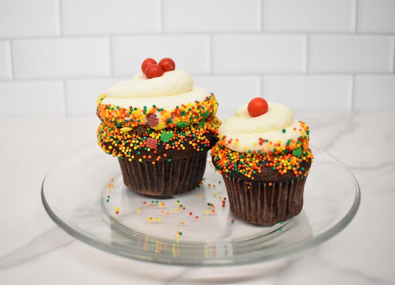 Cupcakes Dressed Up For Autumn