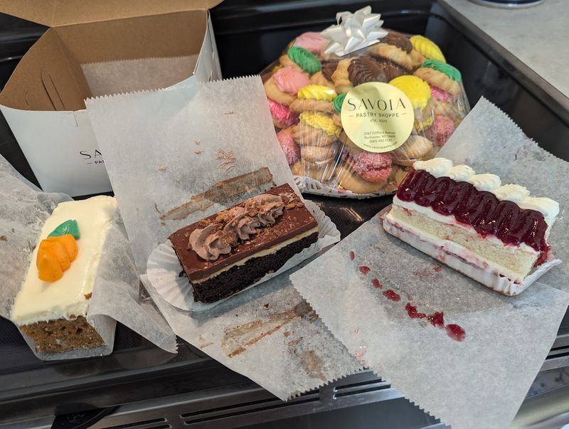 Cake Slices With Serious Swagger