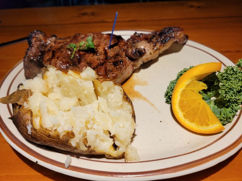 Steaks Grilled Over Open Flame