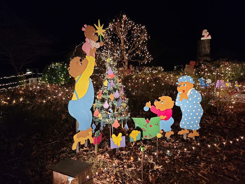 Over 200,000 Bulbs Along The Path