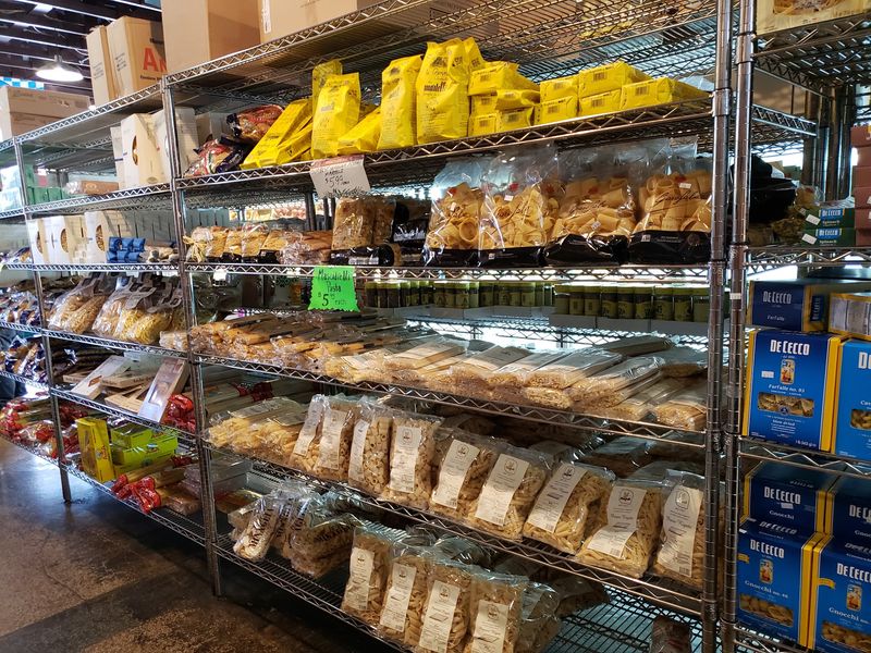 Aisles Full Of Pasta, Sauces, And Pantry Treasures