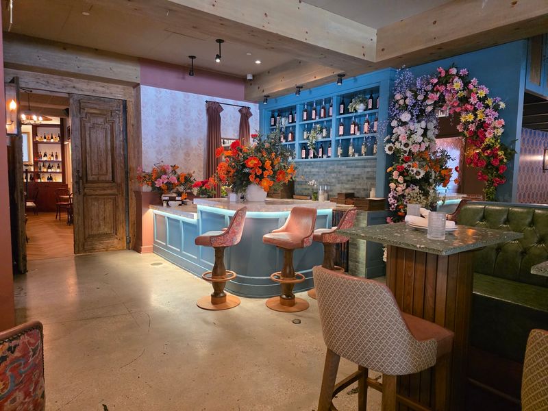 A Dining Room Blooming With Charm