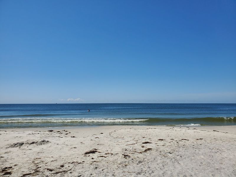 Powdery Sand and Clear Gulf Water