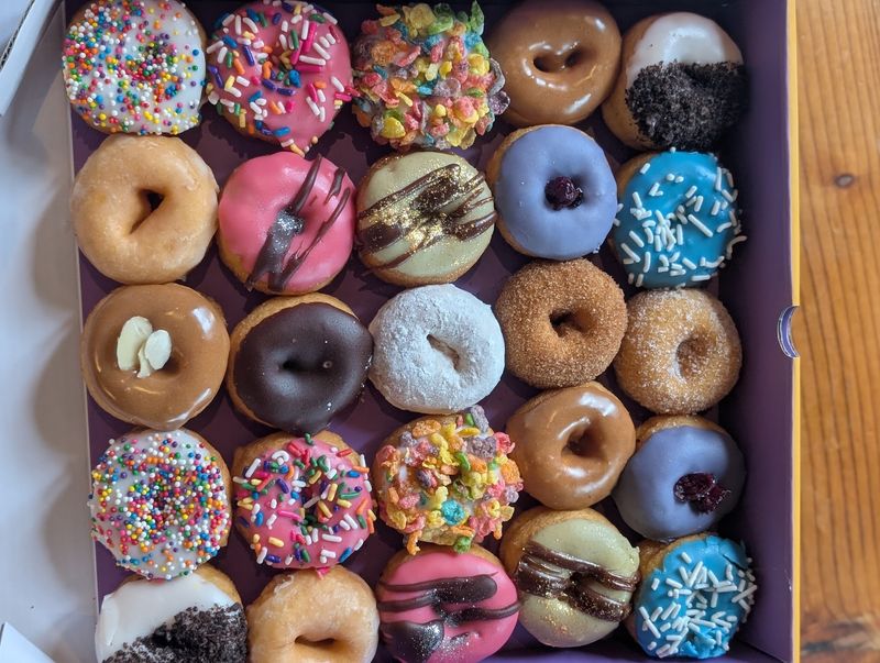 Save Room, Because Mini Donuts And Smoothies Are Waiting