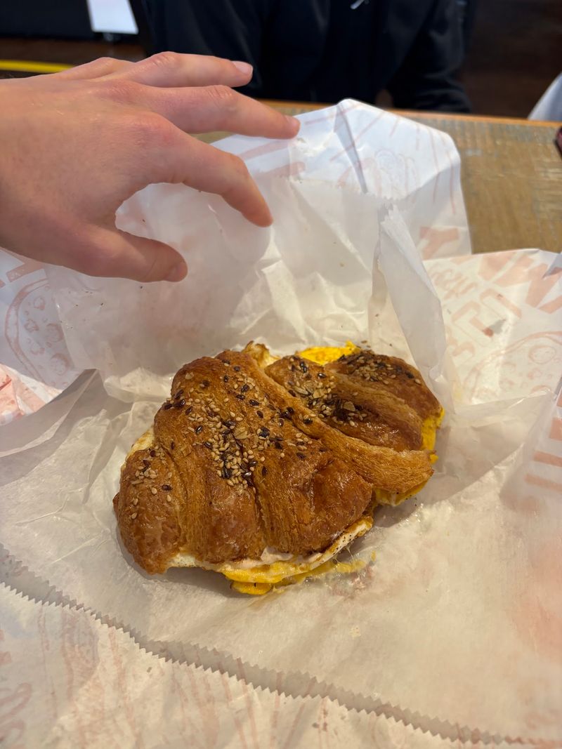A Croissant Breakfast Sandwich Worth Waking Up For