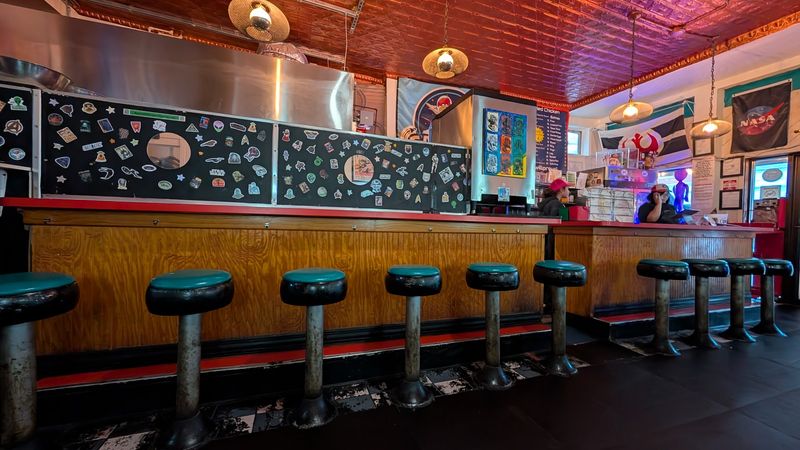 Retro Chili Parlor Bones Give The Room Its Charm