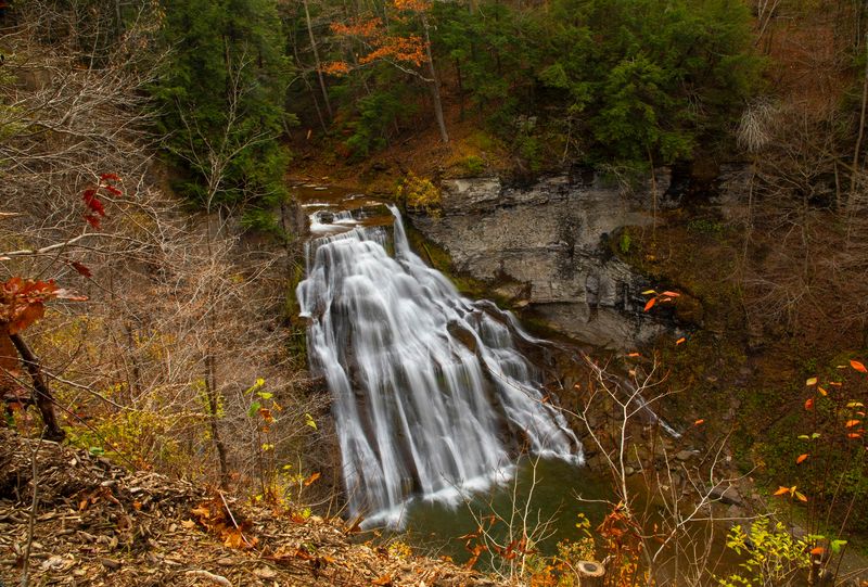 Delphi Falls County Park Stacks The Scenery