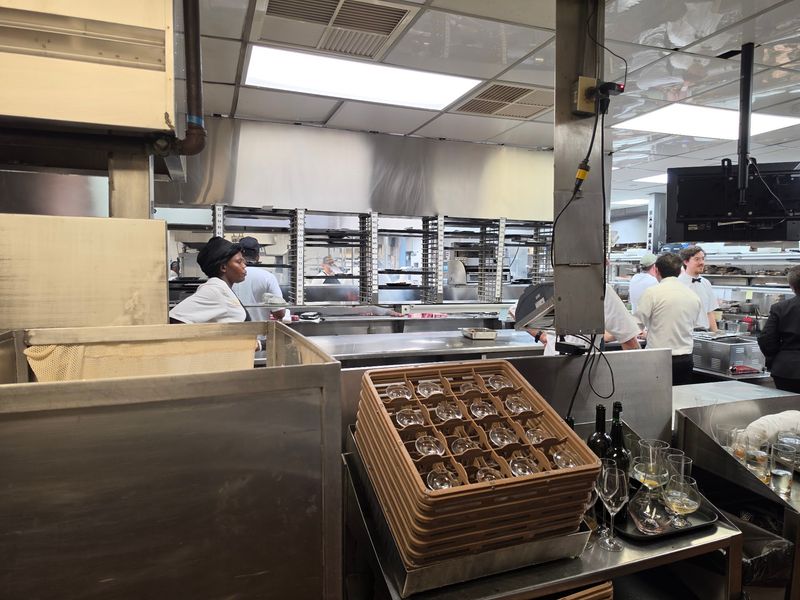 Take The Tour Through A Chilly Cellar And Busy Kitchen