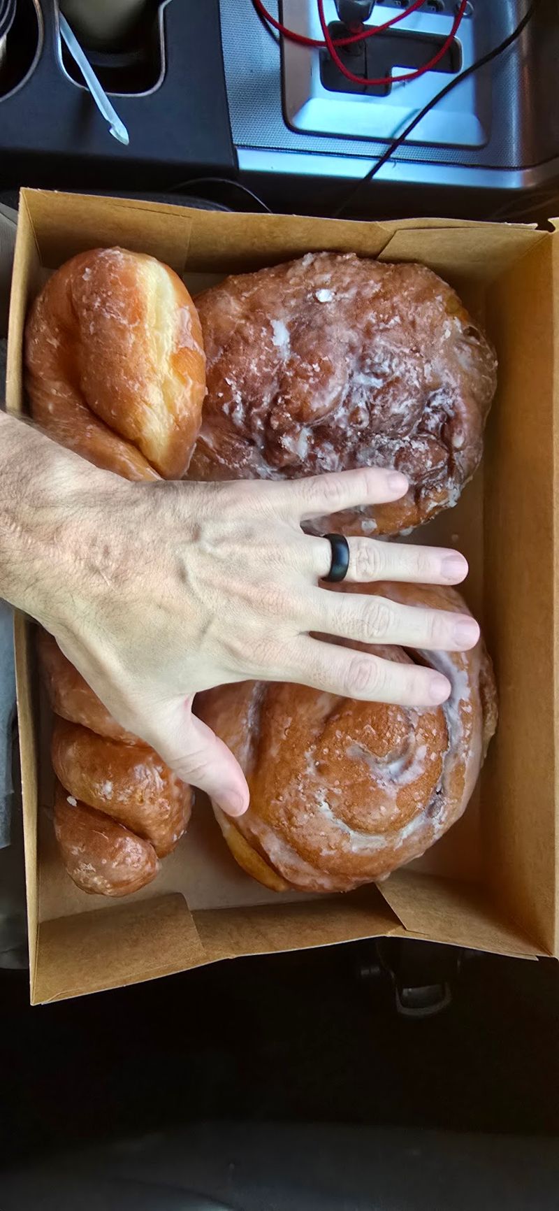 The Apple Fritter Might Be Bigger Than Your Hand