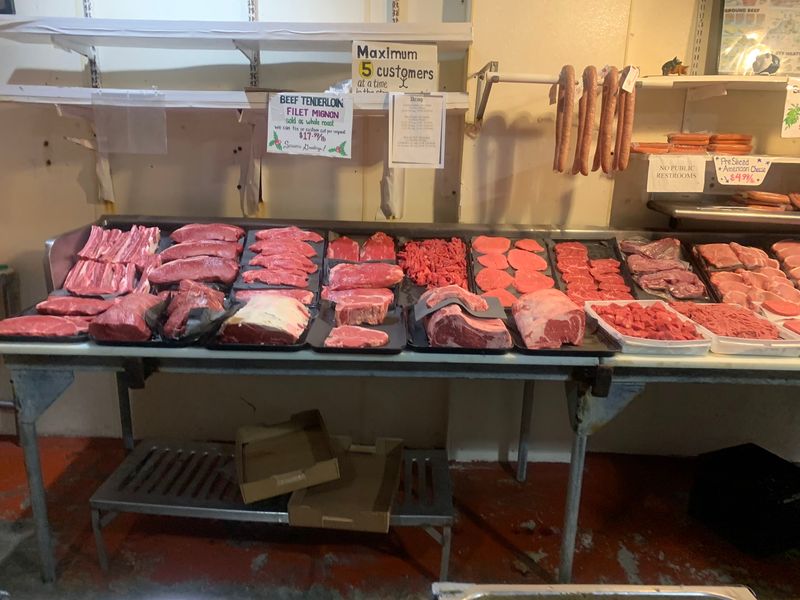 Stepping Inside A Real Meat Locker