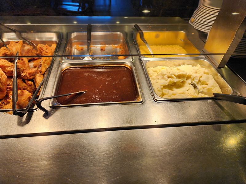 Comfort Food Piled High On The Buffet