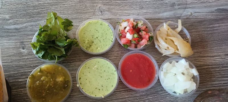 The Famous Salsa Bar Steals The Show