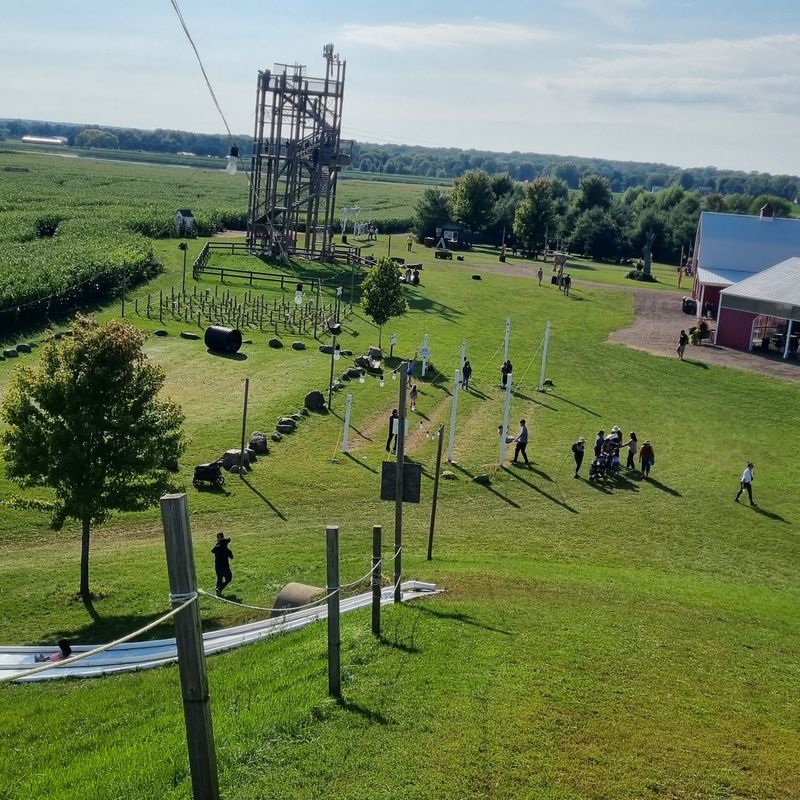 Zip Lines, Giant Balls And Bouncy Pillows