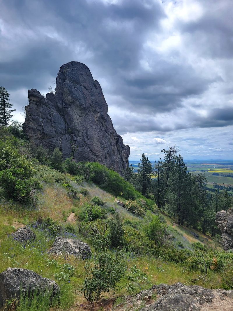 Climb Up To Giant Rocks