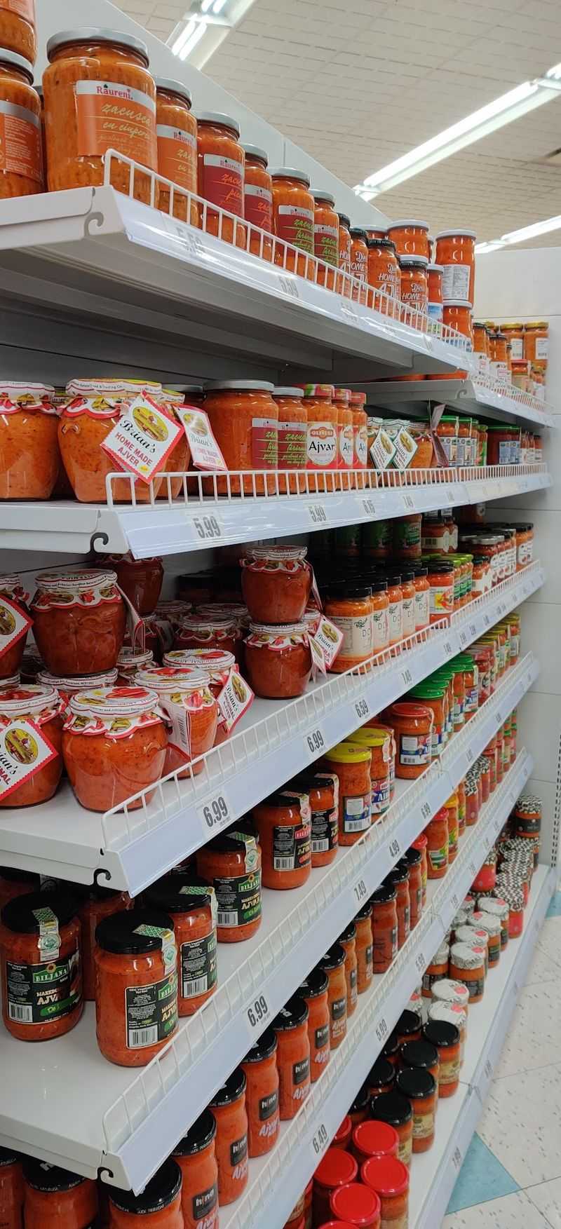 Imported Jars, Cheeses, And Pickled Treasures