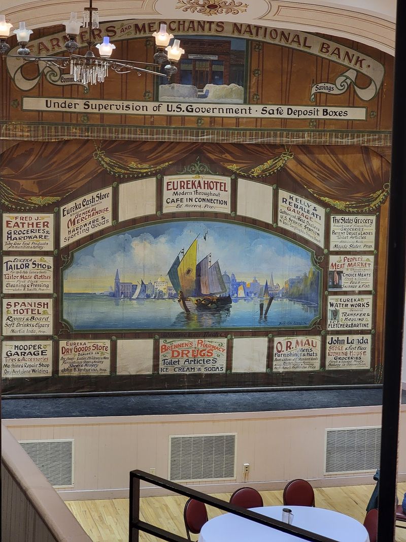 The Charming Performance Hall Upstairs