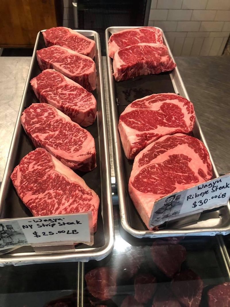 Wagyu Filets and Prime Steaks Behind the Glass