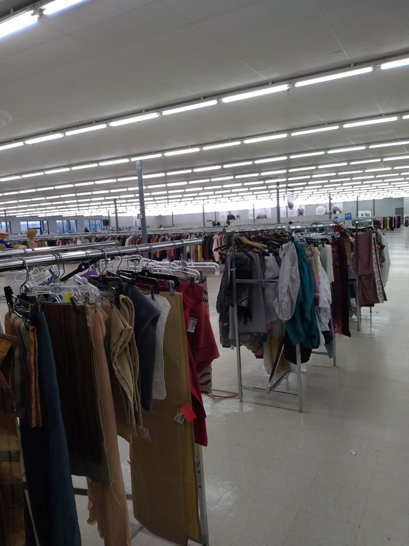 Racks of Clothing for Work, Play, and Special Days