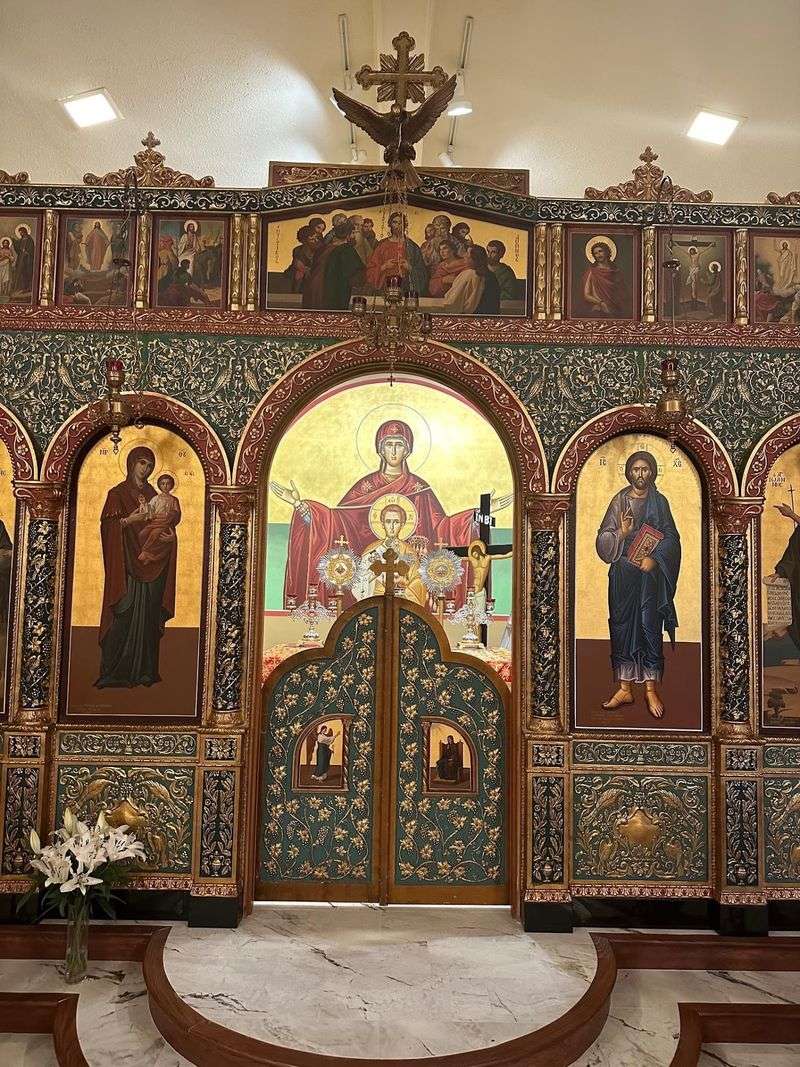 Icons on the Iconostasis