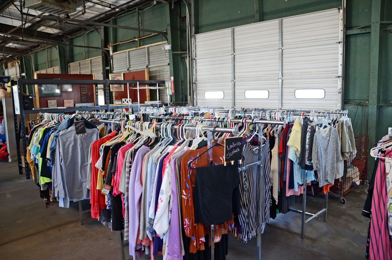 Racks of Clean, Wearable Clothing