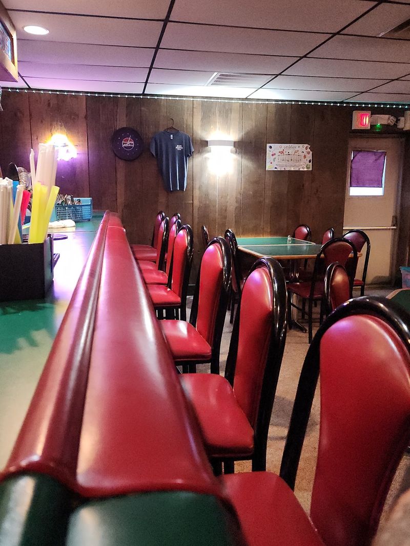 Worn Floors And Old Ceiling Tiles Tell A Good Story