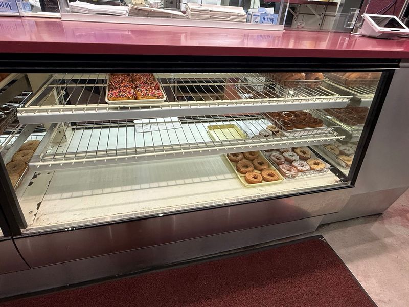 Hoagies, Rib Tips, And Smoothies Behind The Donut Case