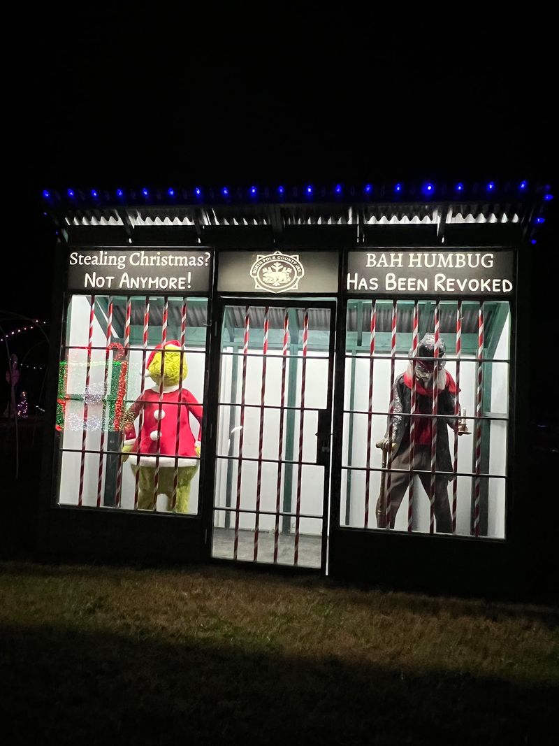 Somebody Got Locked Up In The North Pole County Jail