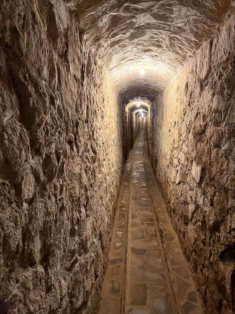 Six Hundred Feet Of Tunnel Beneath Your Shoes