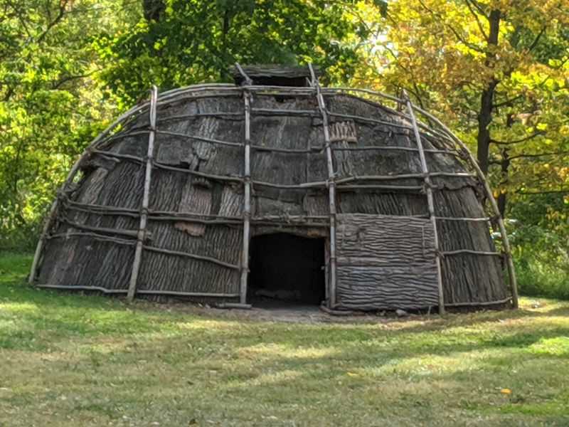A Rebuilt 1717 Church And A Wigwam Share The Spotlight