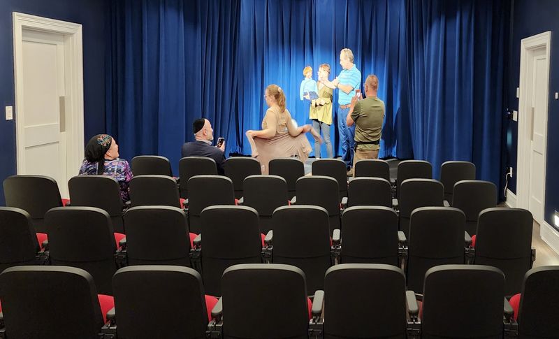 A Fresh Building With A Cozy Theater