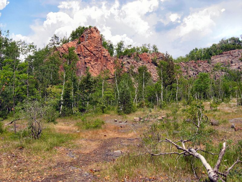 Hooper Garnet Mine in Siamese Ponds Wilderness