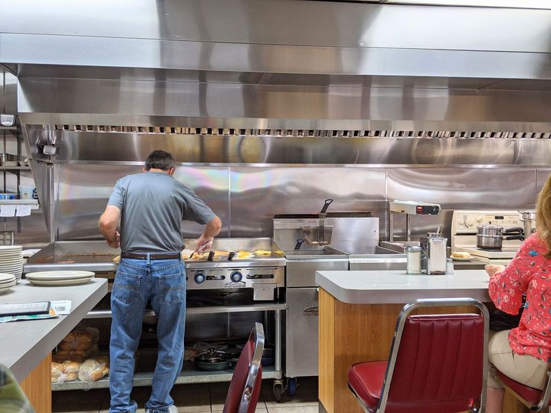 Grab A Counter Seat And Watch The Grill Work Its Magic