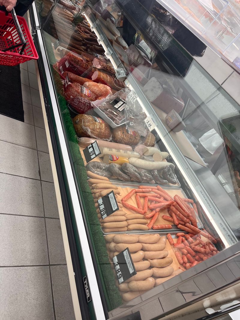 Kielbasa, Kabanosy, and a Serious Meat Counter