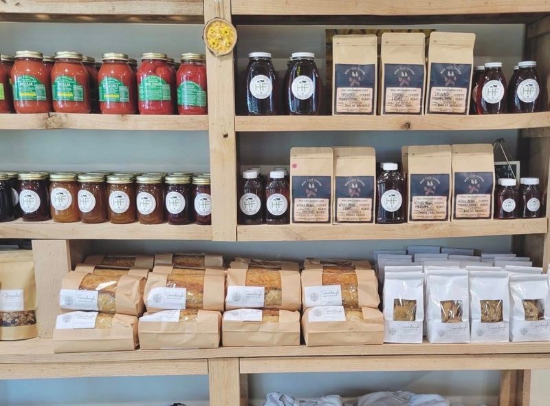 The Pantry Shelves Feel Like Grandma's Kitchen