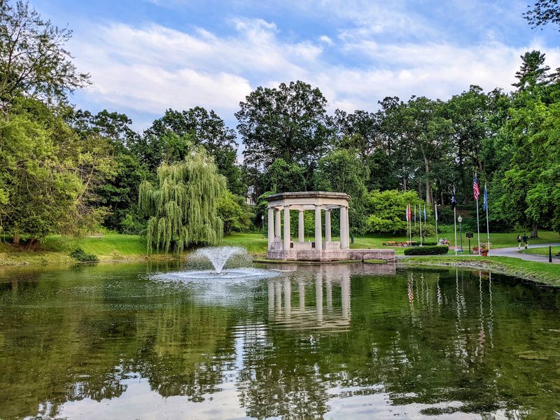 A Park With Its Own Spouting Spring Is Pretty Hard To Beat