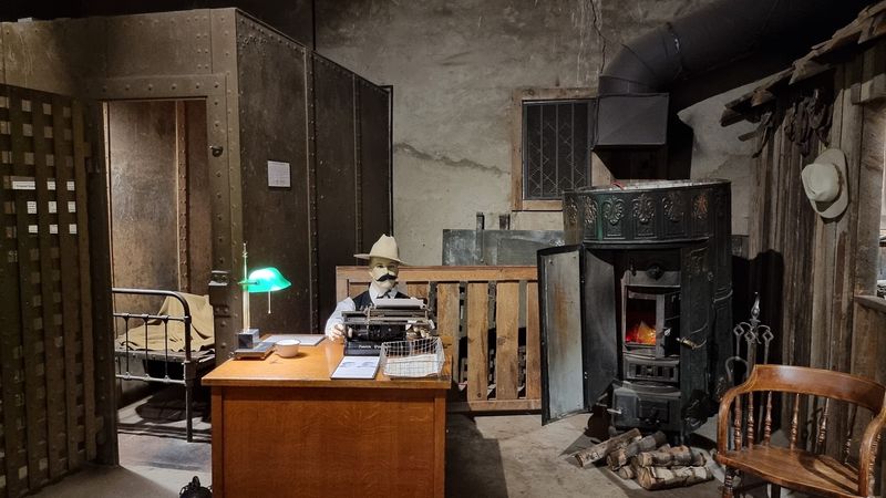 The Old Courtroom Still Sets A Serious Scene