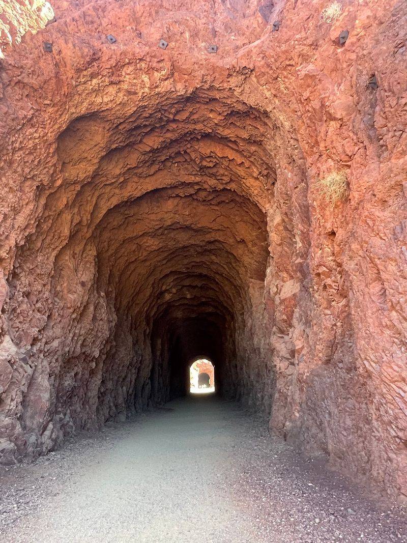 A Lakeside Railroad Path Just Outside Boulder City